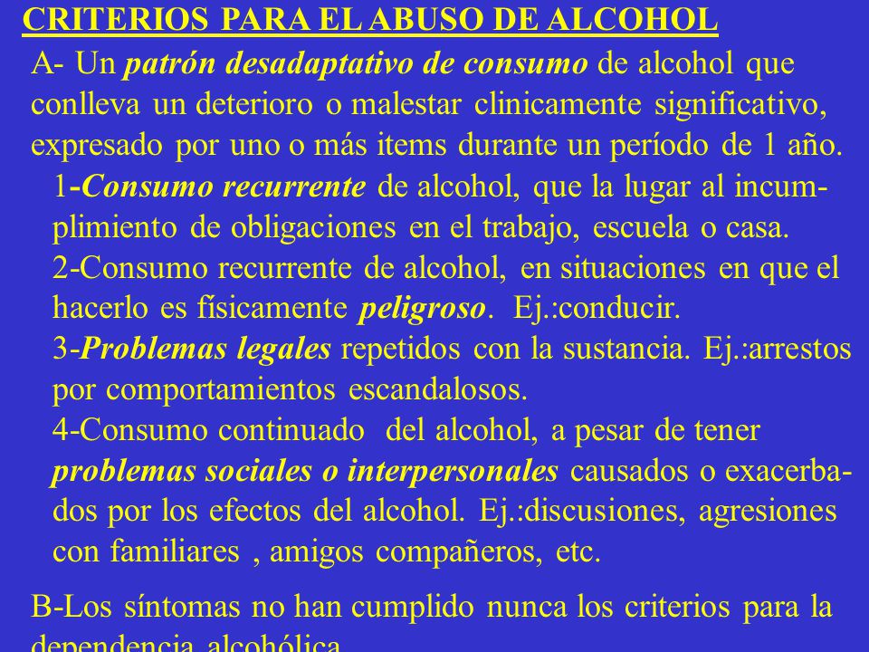 Las pastillas del alcoholismo sin daño